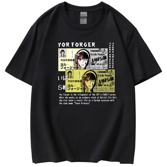 Yor Forger Assassin T-shirt/tee spy x family (colors available)