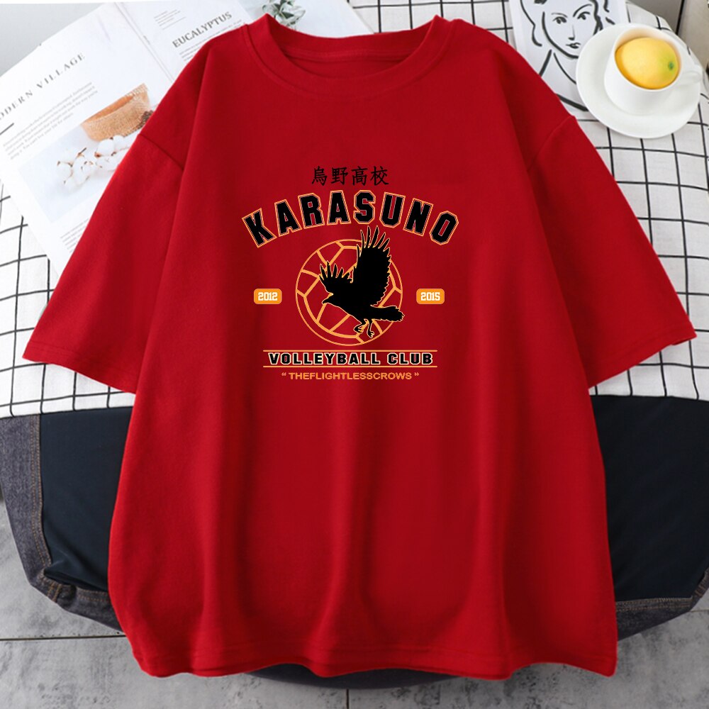 Haikyuu Karasuno Volleyball Club Over Size T-Shirt