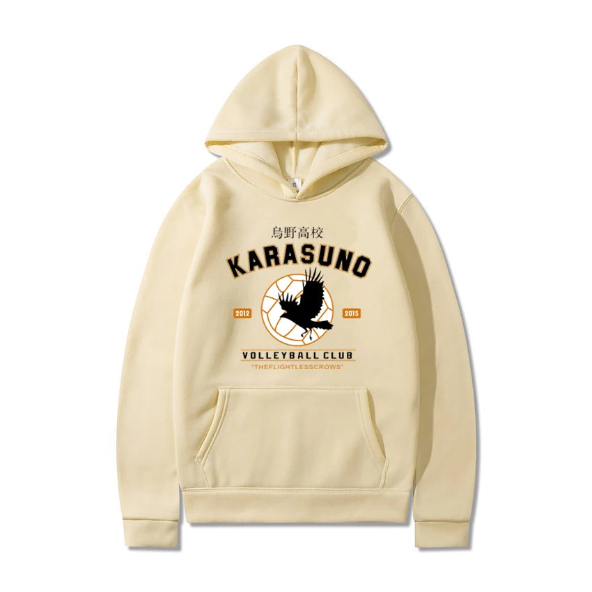 Haikyuu Anime  Karasuno Fly High Graphic Hoodie Set