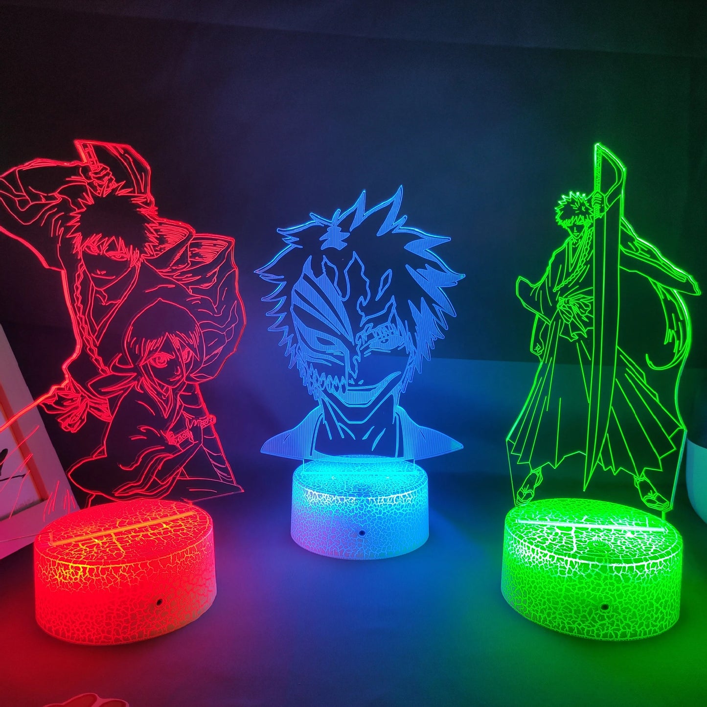 BLEACH Ichigo 3D LED Neon Nightlight/ Night Lamp