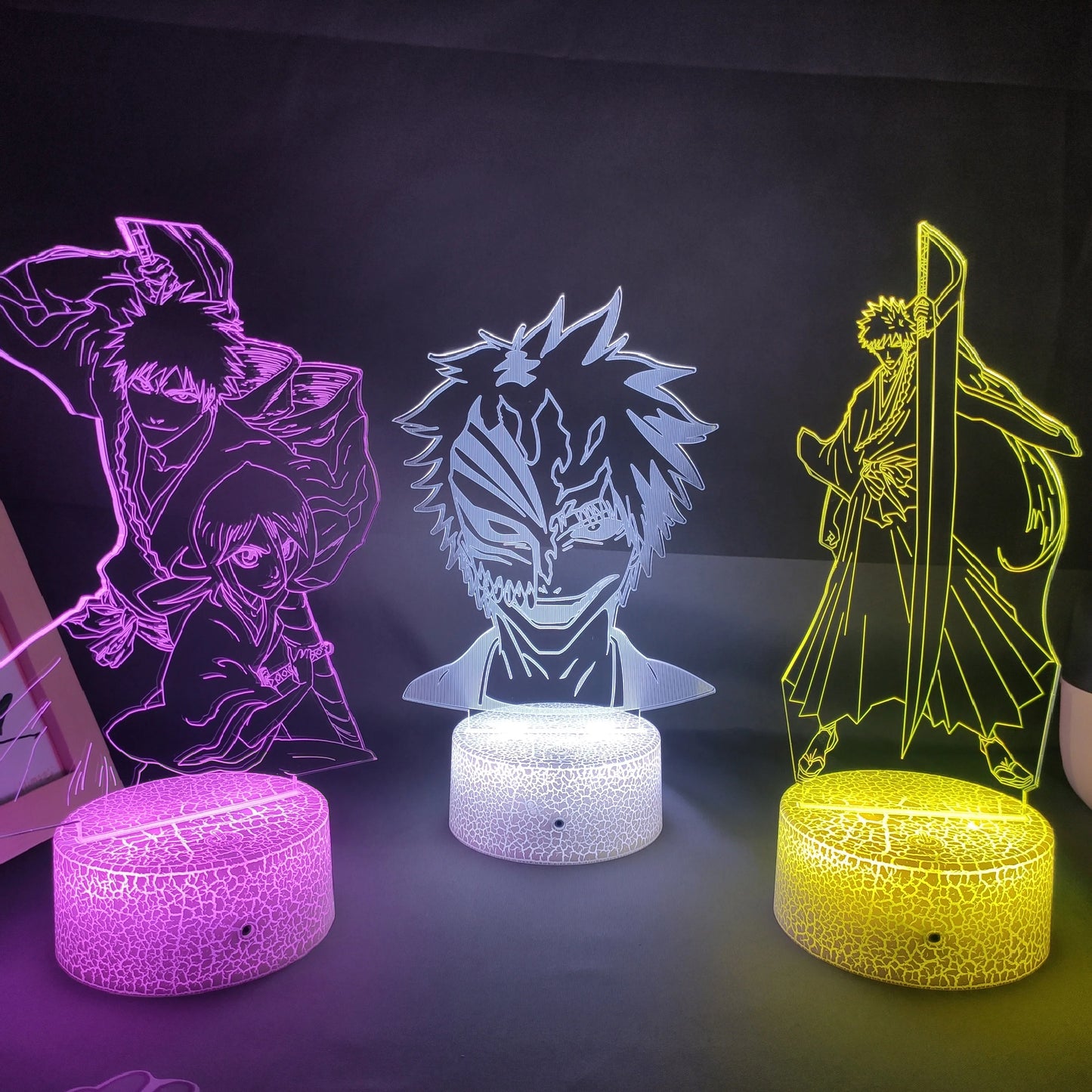 BLEACH Ichigo 3D LED Neon Nightlight/ Night Lamp