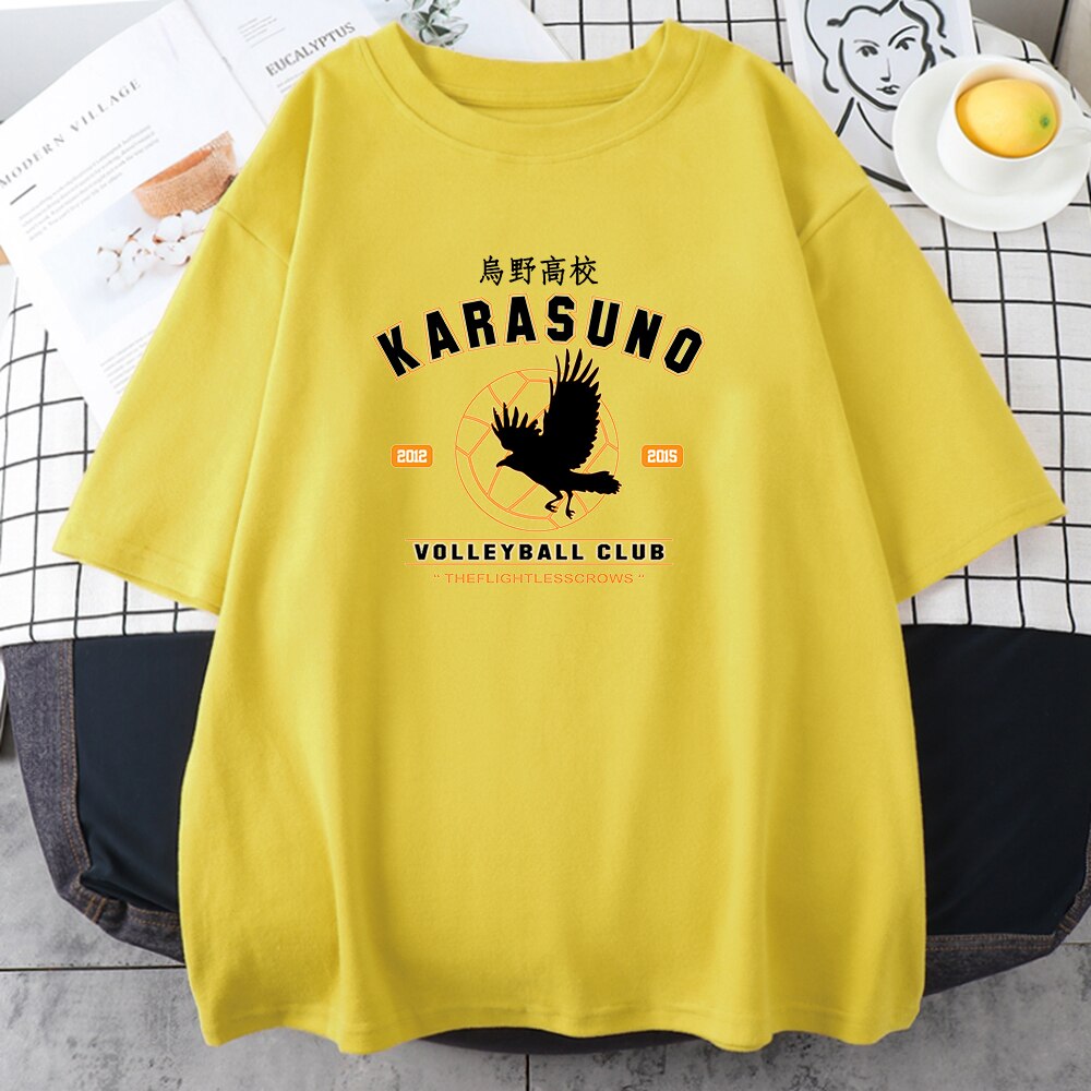 Haikyuu Karasuno Volleyball Club Over Size T-Shirt