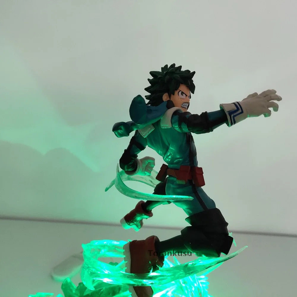 My Hero Academia Bakugou Katsuki VS Midoriya Izuku Action Figure/figurine Led Toy