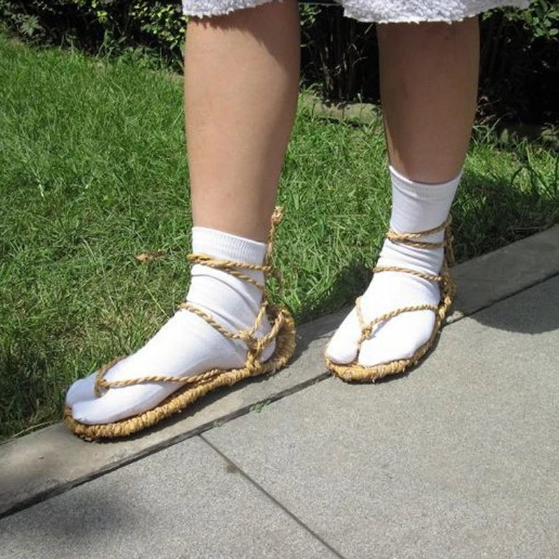 Bleach Cosplay Straw Sandal Slipper