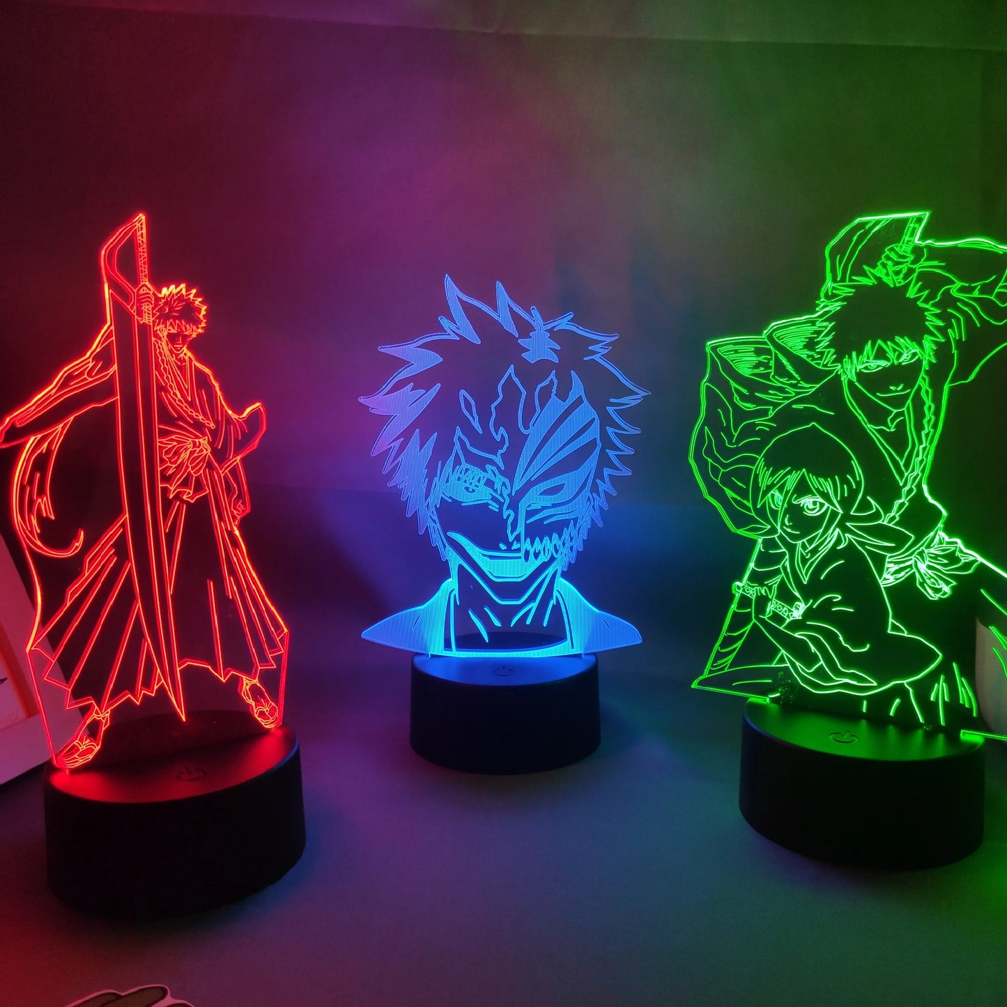 BLEACH Ichigo 3D LED Neon Nightlight/ Night Lamp