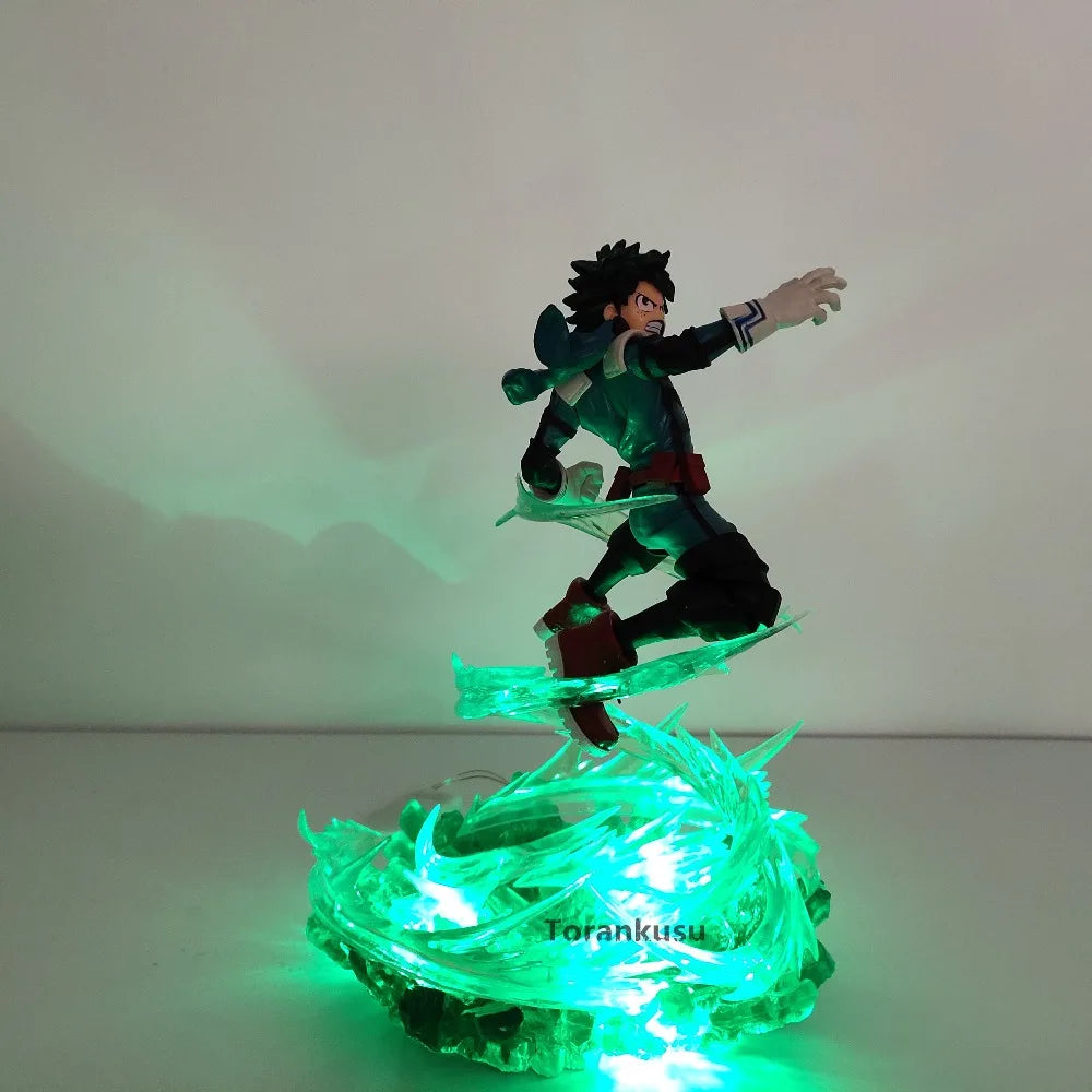 My Hero Academia Bakugou Katsuki VS Midoriya Izuku Action Figure/figurine Led Toy