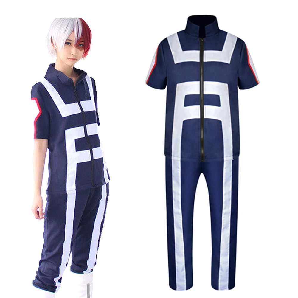 My Hero Academia Boku no Hero Academia Cosplay Costume School Uniform Gym Training Suit