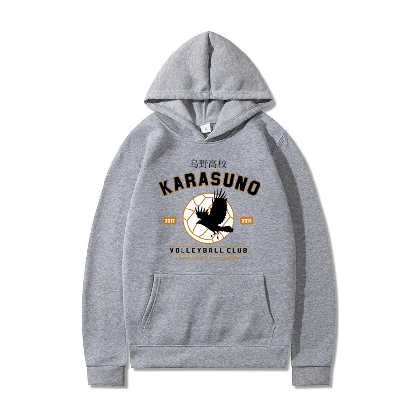 Haikyuu Anime  Karasuno Fly High Graphic Hoodie Set