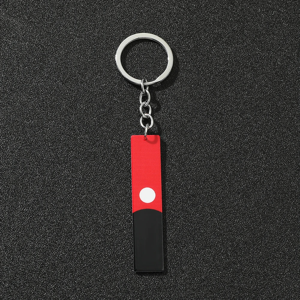 Tokyo Revengers Acrylic Red & Black Pendant Keychain