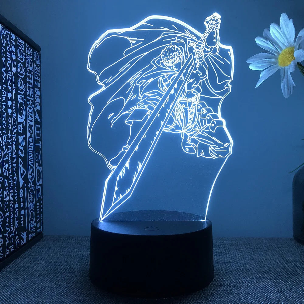 Berserk Guts Night Lamp