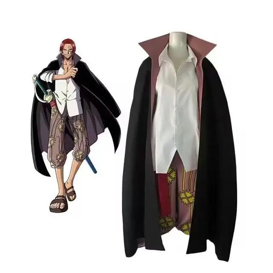 One Piece Red Shanks Cosplay Costume