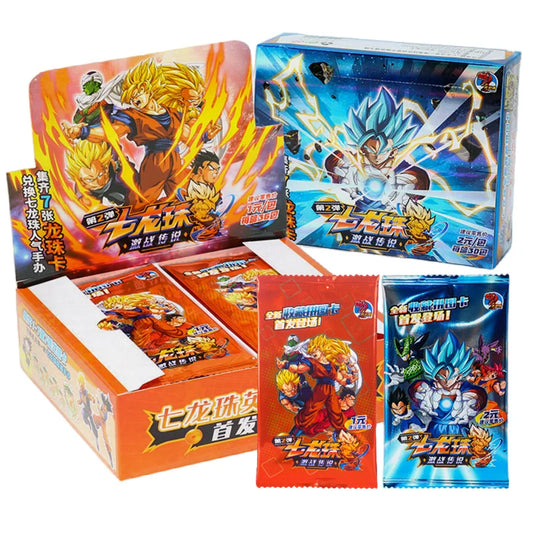 Dragon Ball Son Goku & Vegeta Trading Proxy Flash Cards