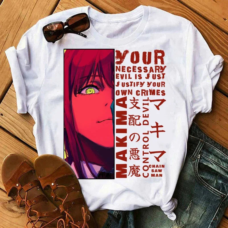 Chainsaw Man Makima Eyes T-Shirt (Variants Available)