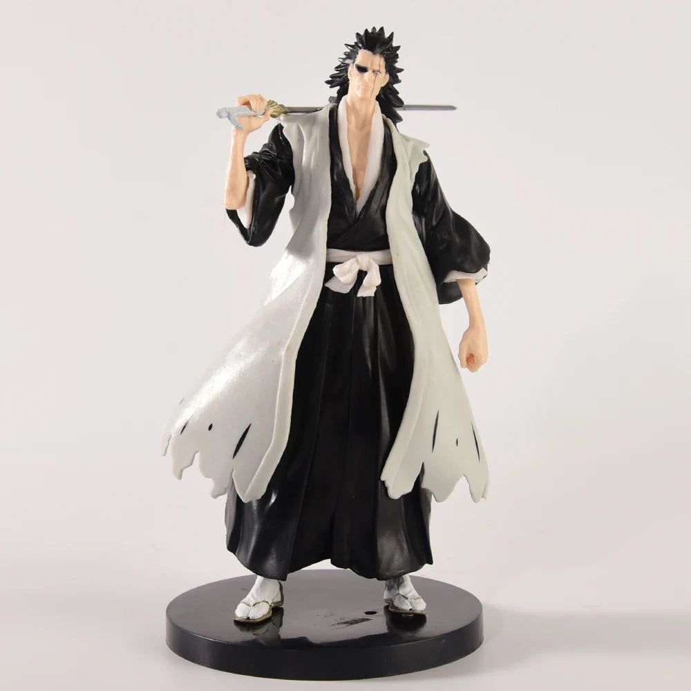 15-19cm BLEACH Hitsugaya Toushirou, Zaraki Kenpachi & Kurosaki Ichigo Action Figures