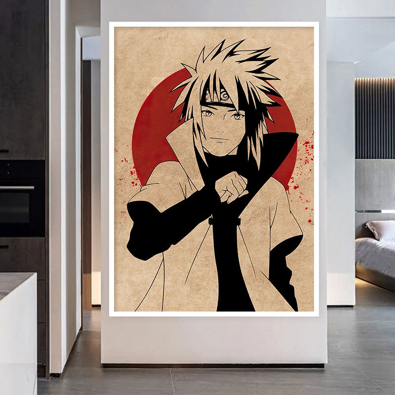 One Piece and Naruto Canvas Painting (Variants available)