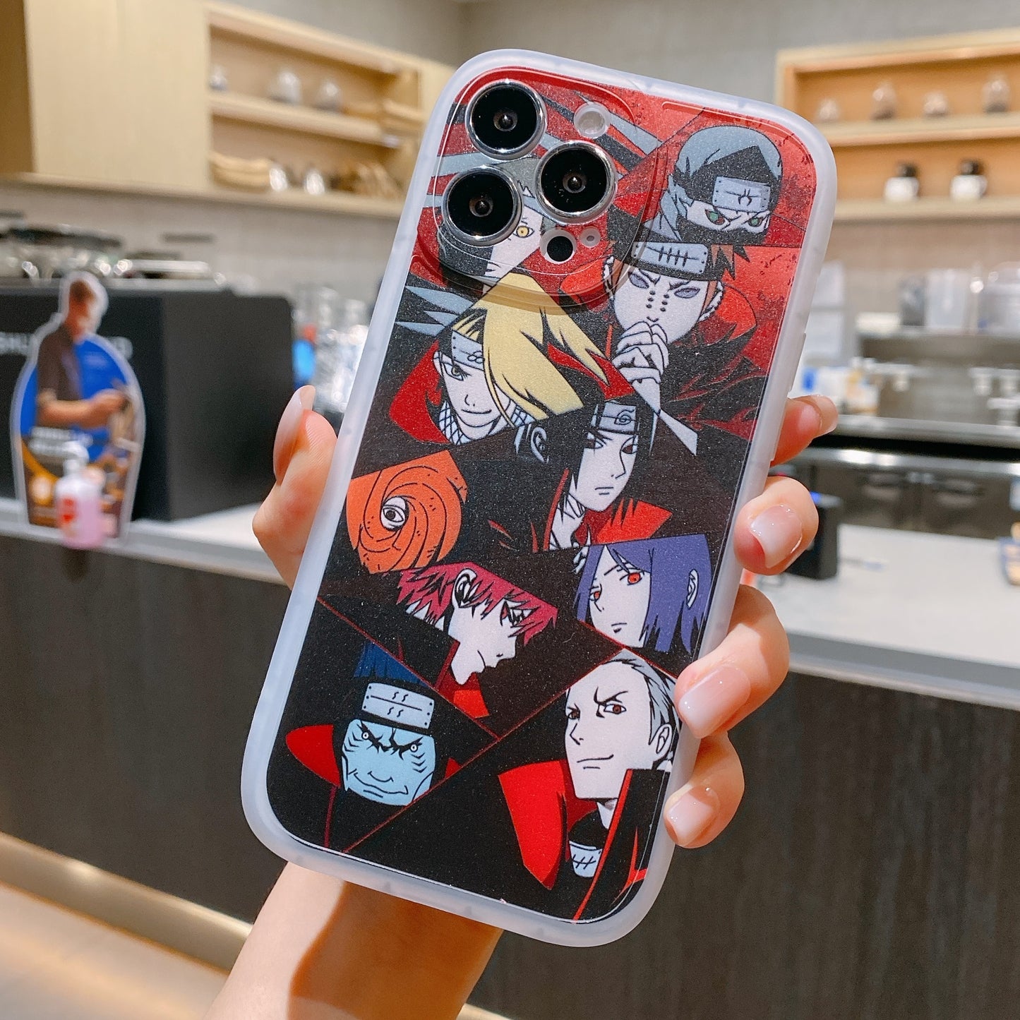 Naruto Soft Silicone iPhone Back Cover cases (Variants Available)