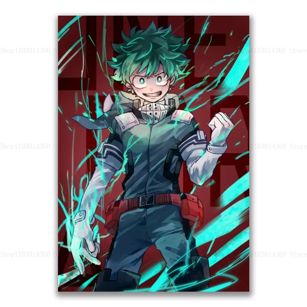 Izuku midoriya Deku My Hero Academia Poster