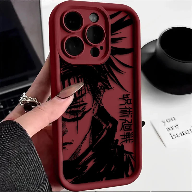 Jujutsu Kaisen Liquid Eye Ladder iPhone Case (Variants Available)