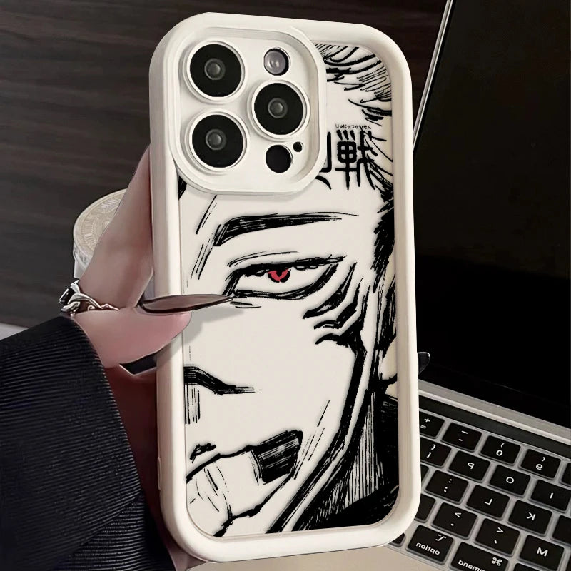 Jujutsu Kaisen Liquid Eye Ladder iPhone Case (Variants Available)