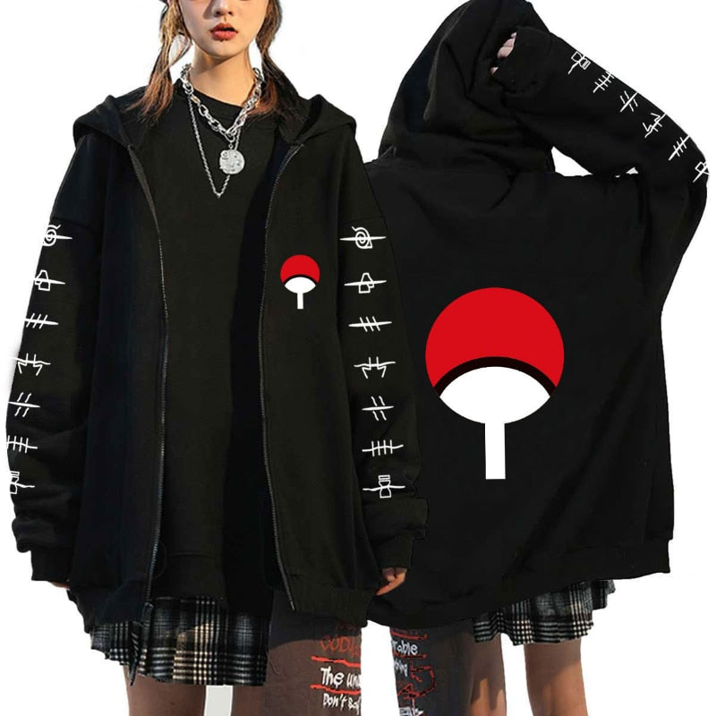 Naruto Sasuke/Itachi Uchiha Akatsuki Hoodie