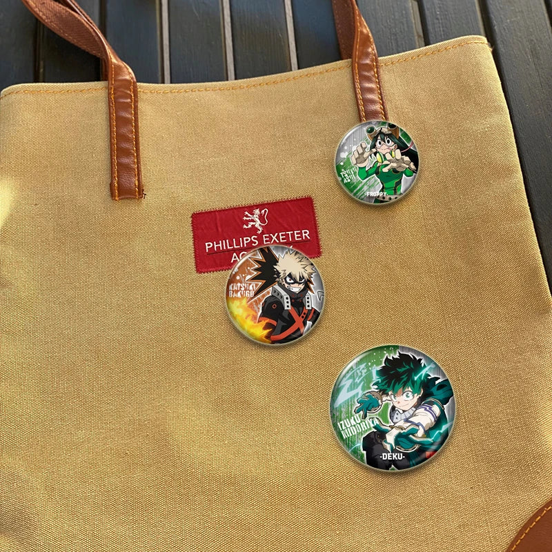 My Hero Academia Brooches and Pins Ft. Midoriya, Izuku, Bakugou.