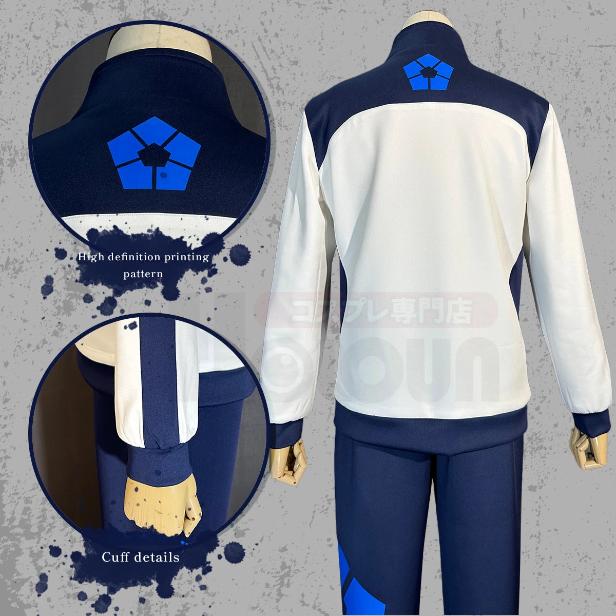 Blue Lock Anime Reo Nagi Bachira Isagi Chigiri Cosplay Costume Tracksuit Set