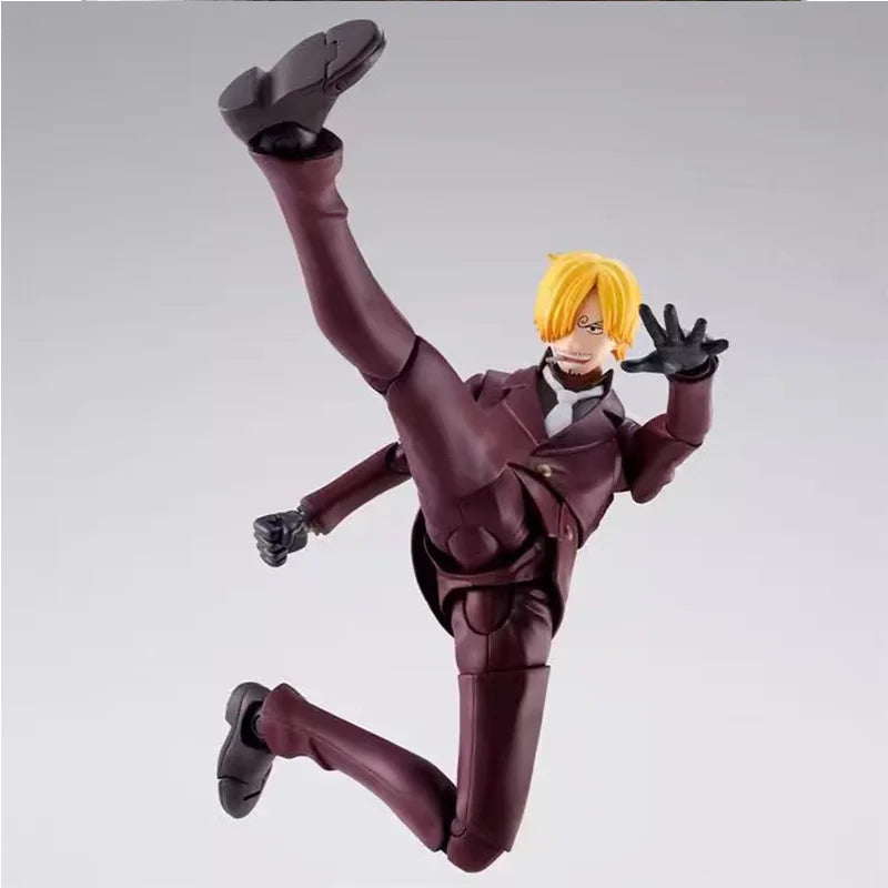 One Piece Anime  Law, Sanji, Luffy, Kid 14cm  Action Figure/Figurines