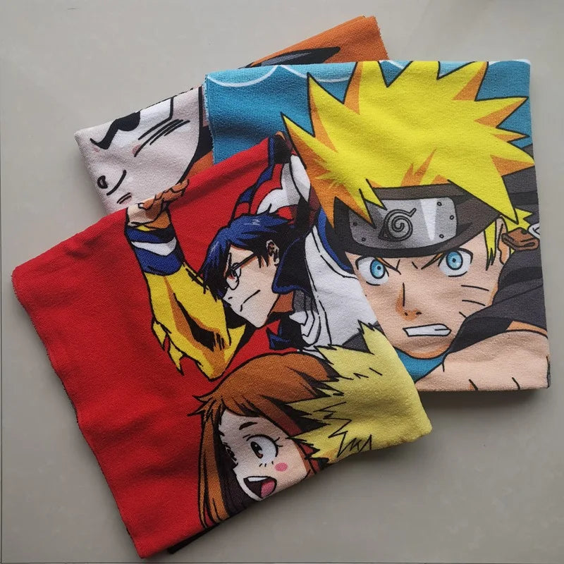 Dragon Ball Naruto Microfiber Quick Drying Beach Towels