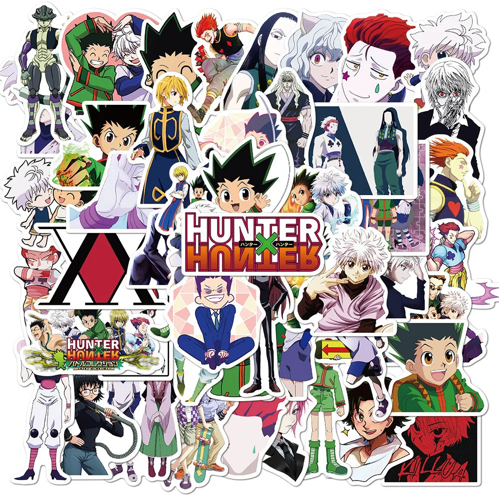 50pcs Hunter X Hunter Anime Stickers