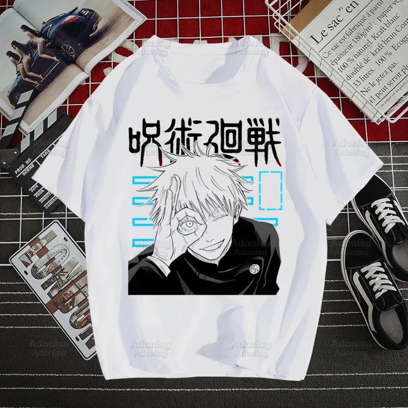 Harajuku-inspired Jujutsu Kaisen T-Shirt Set-2 (Variants Available)