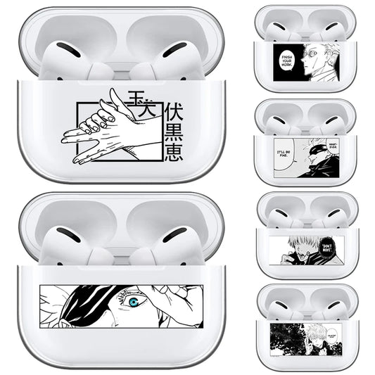 Jujutsu Kaisen Sukuna & Gojo Satoru Soft Silicone Airpods Case (Variants Available)