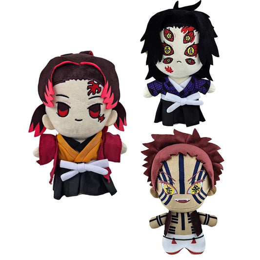 Demon Slayer Plush Stuffed Toys | Tsugikuni Yoriichi, Michikatsu & Akaza Dolls