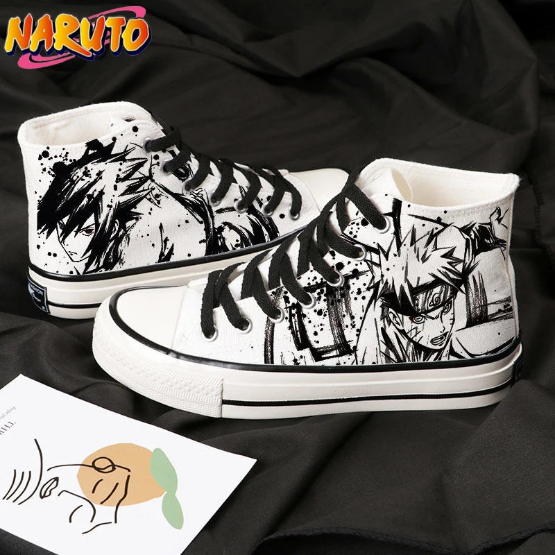 NARUTO Uzumaki Summer Canvas Shoes for Men