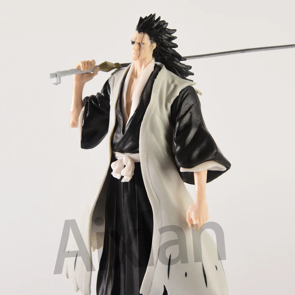 15-19cm BLEACH Hitsugaya Toushirou, Zaraki Kenpachi & Kurosaki Ichigo Action Figures