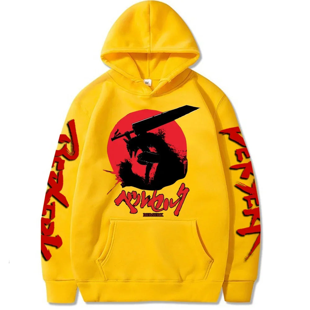 HOF Anime Griffith Print Hoodie/Sweatshirt