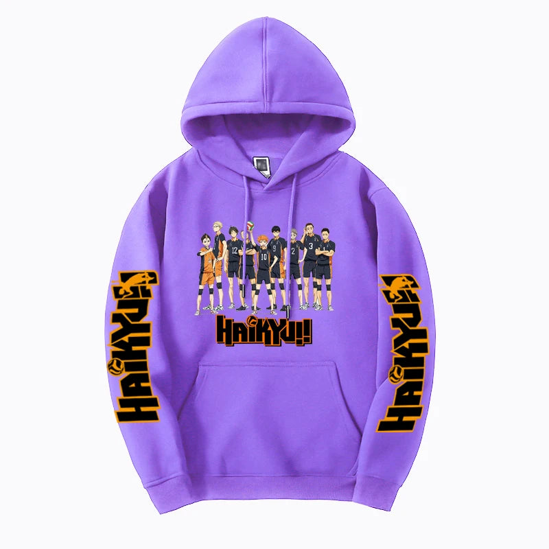 Haikyuu Anime Hoodie Embrace Fly High