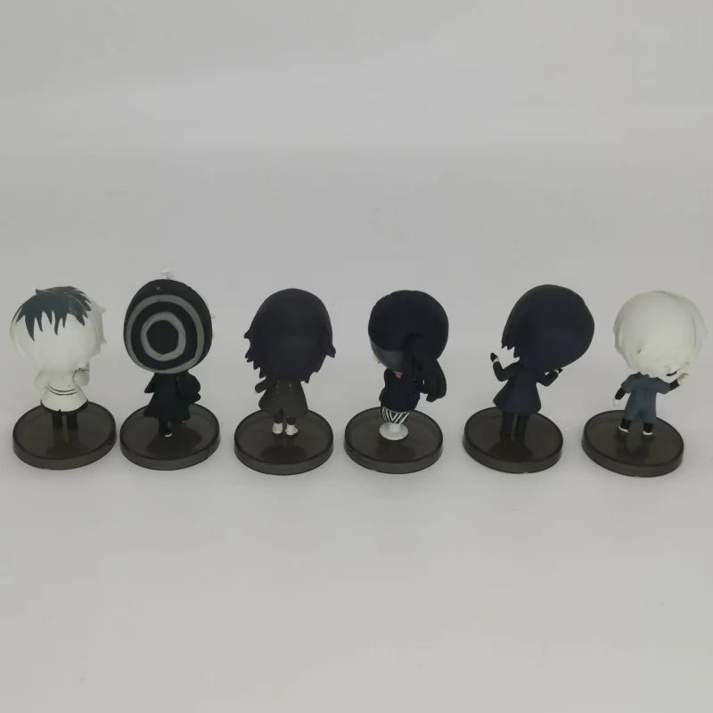 Tokyo Ghoul Anime Figures/Figurines 5CM Kaneki Ken Juzo Suzuya Uta Souta Washuu Furuta Takizawa Seido