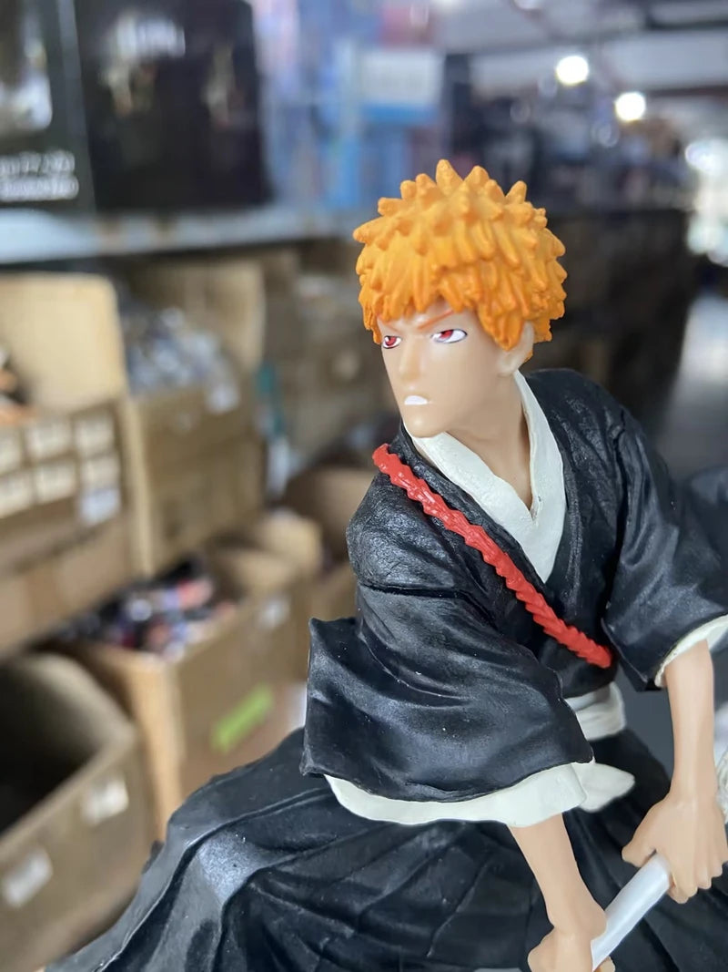 18.5cm BLEACH Hitsugaya Toushirou Zaraki Kenpachi Kurosaki Ichigo Action Figures