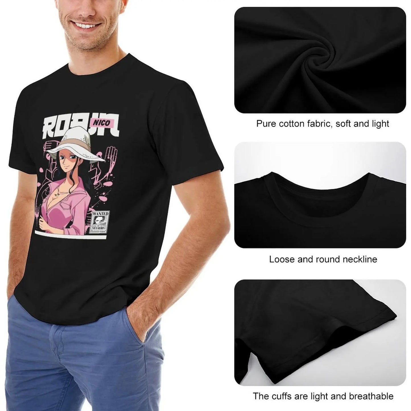 One Piece Nico Robin T-shirts