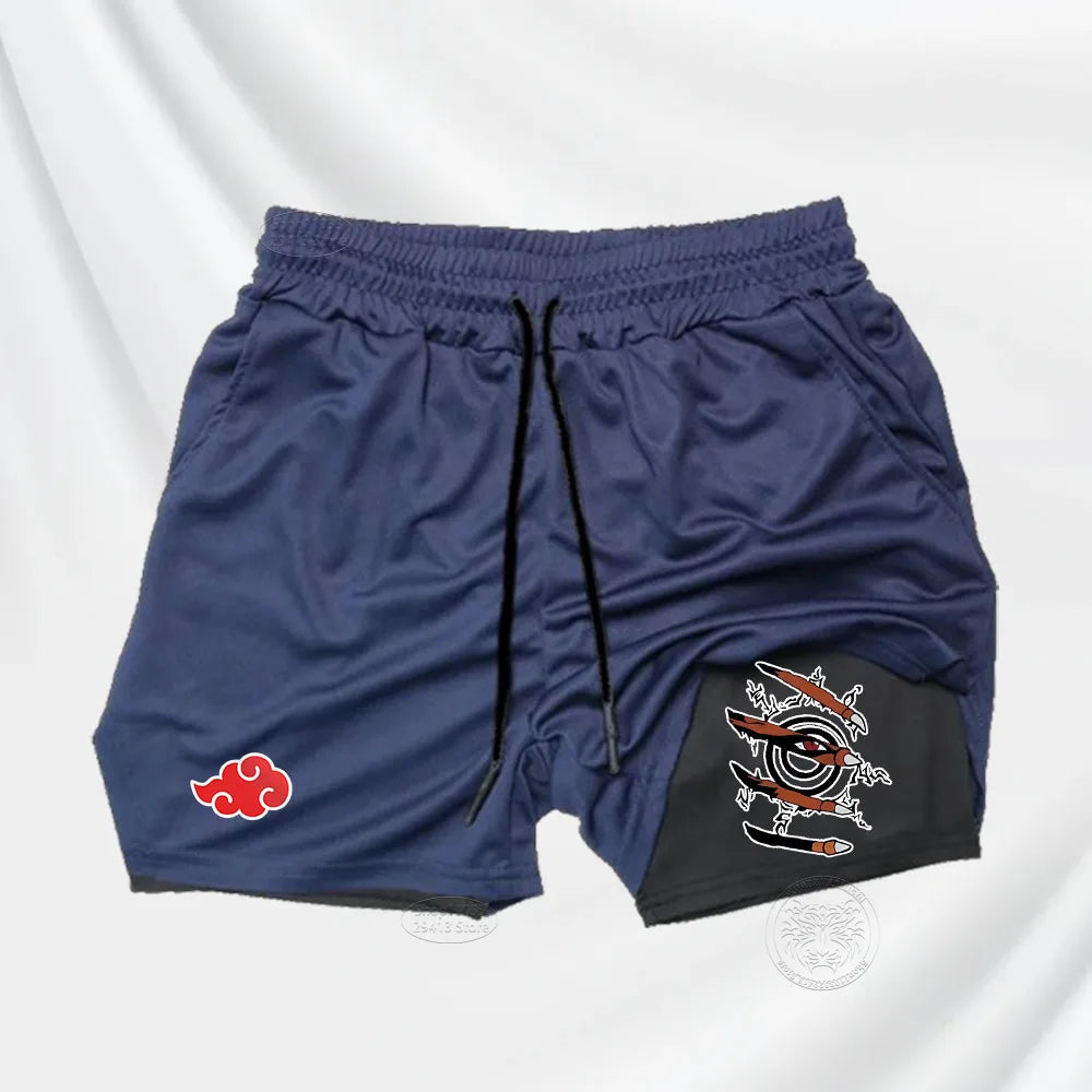 Naruto Akatsuki Sports Wear Shorts Set