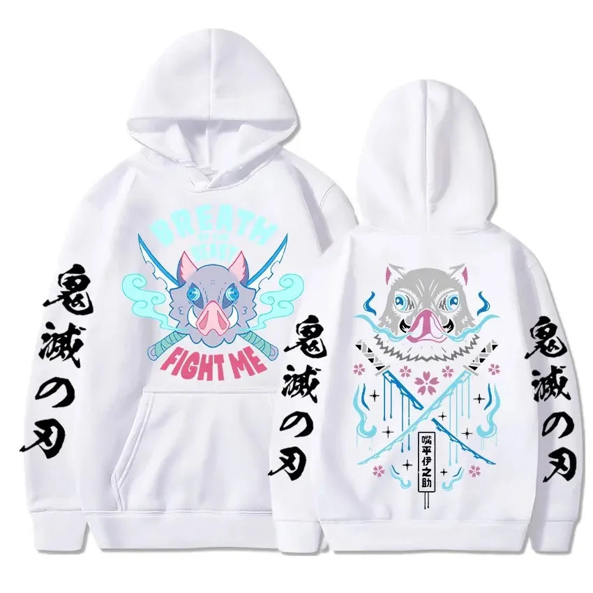 Inosuke Demon Slayer Hoodie (Colors Available)