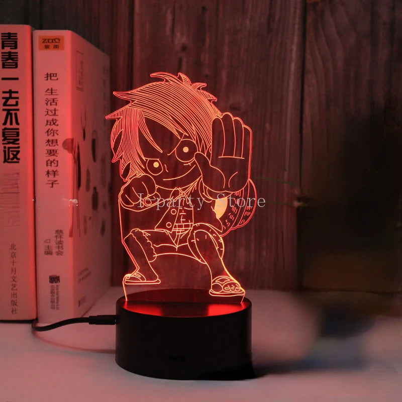 One Piece Luffy LED Night Light