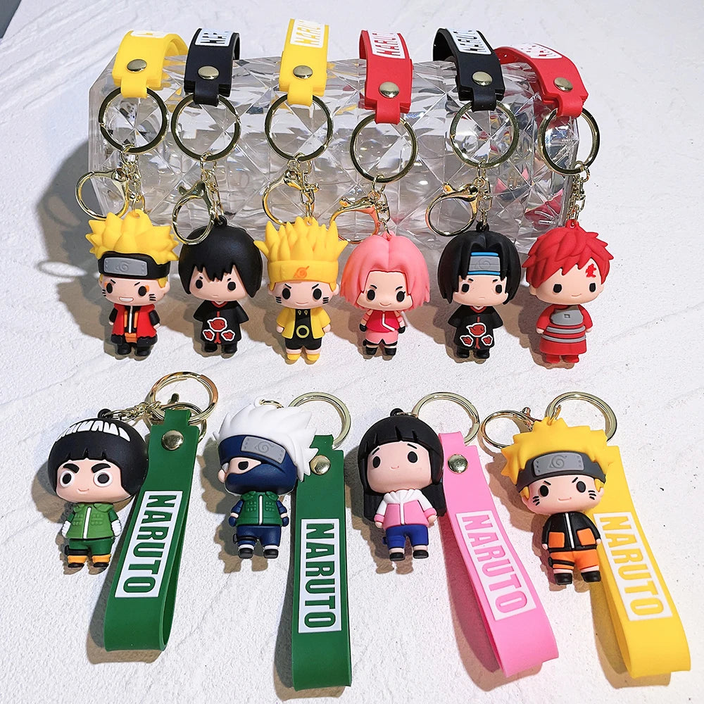 Naruto  Haruno Sakura Hatake Kakashi Gaara Uzumaki Pendant key Rings