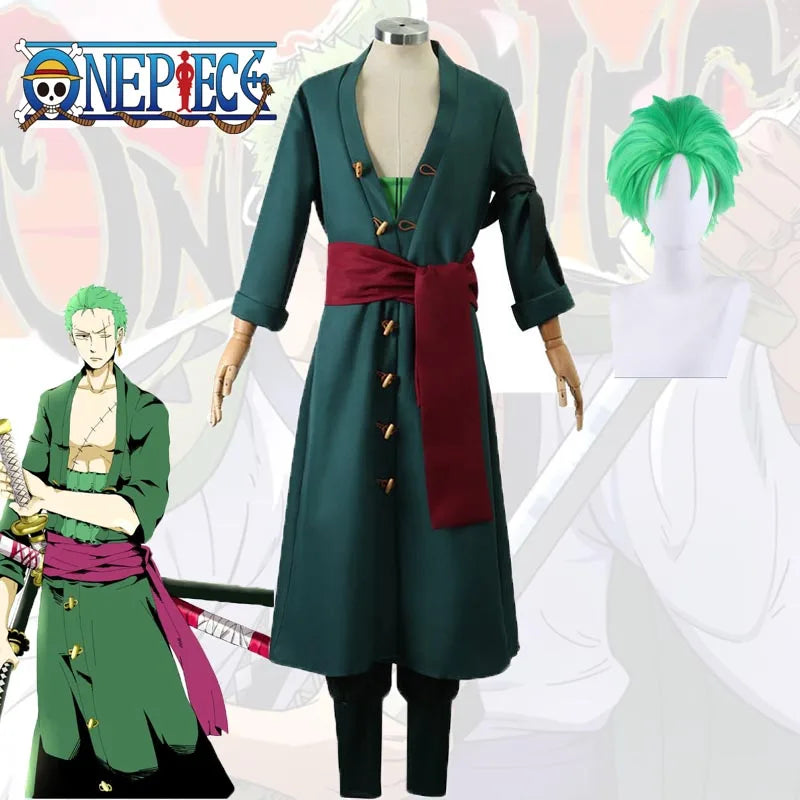 One Piece Roronoa Zoro Cosplay Costume