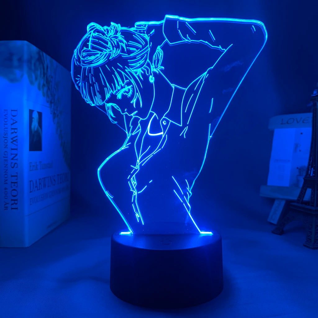 Blue Lock Anime Light Box Led Nightlight for Bedroom Decor