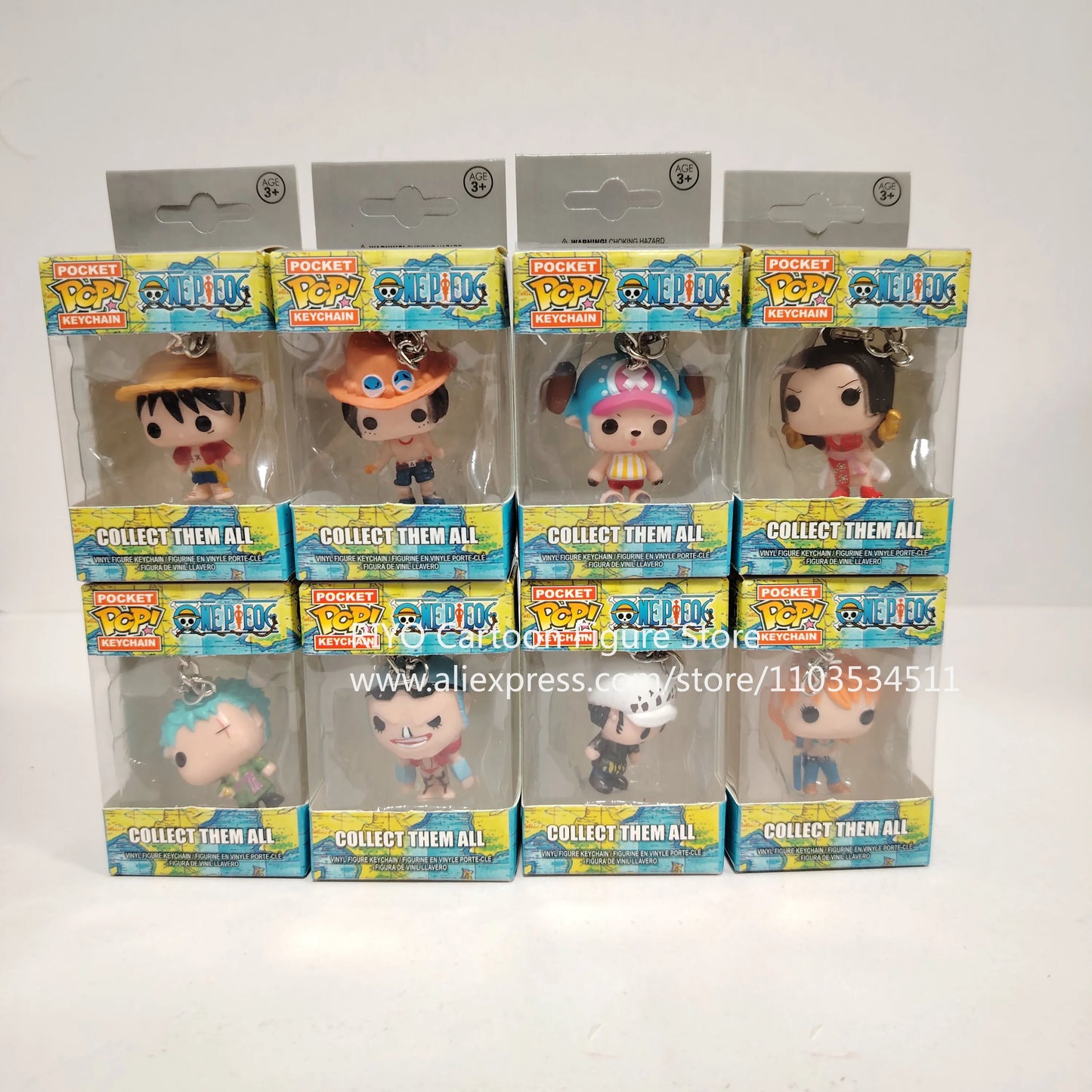 One Piece POP Keychain (Variants available)