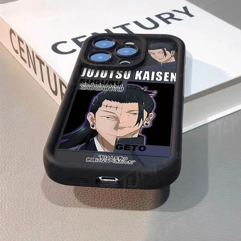 Jujutsu Kaisen Shockproof Silicone iPhone Case