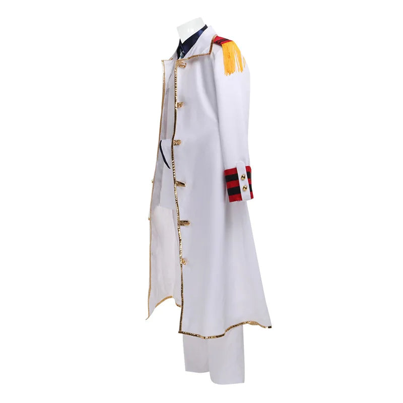 One Piece  Monkey D Garp Cosplay Marine Uniform/Jacket Set