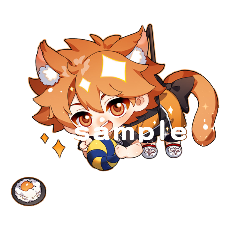 Acrylic Keychain Haikyuu!! (Variants Available)