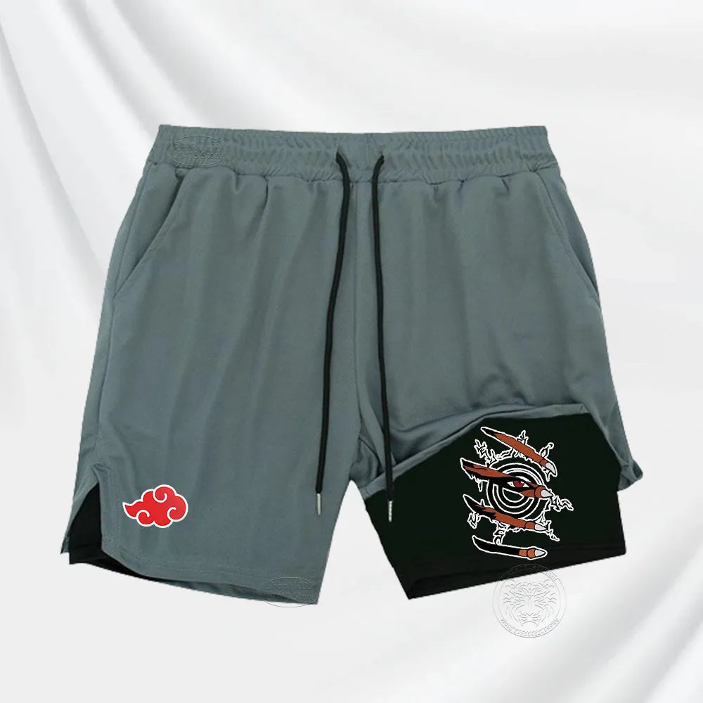 Naruto Akatsuki Sports Wear Shorts Set